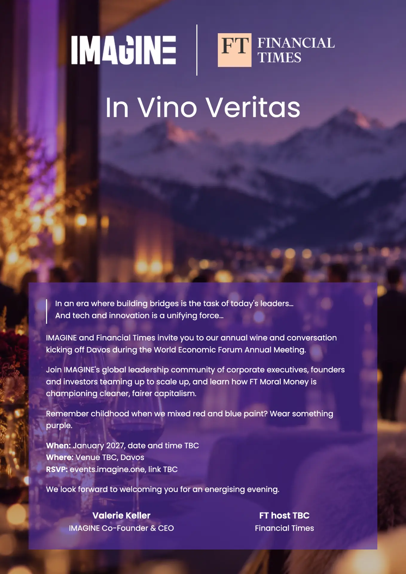 In Vino Veritas invitation